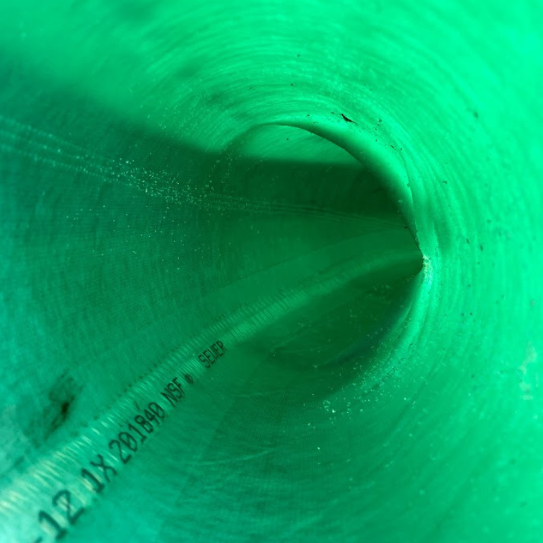 Advanced pipe liner inside sewer main